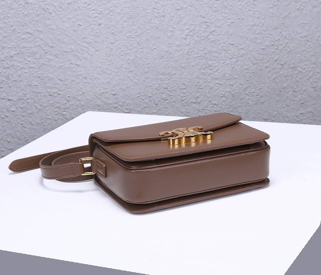 Ce1i*e Dupe Triomphe Micro Luggage 18.5CM Replica Bag
