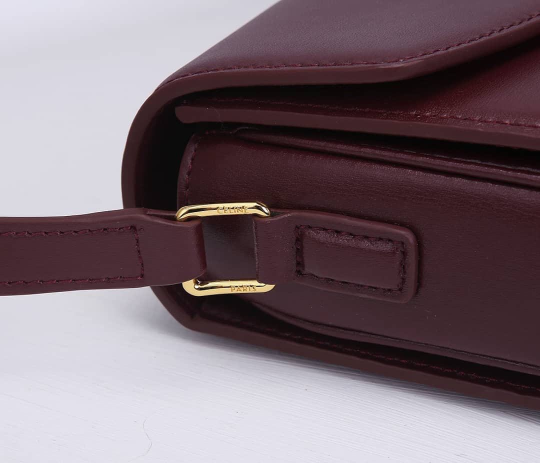 Ce1i*e Dupe Triomphe Micro Luggage 18.5CM Replica Bag