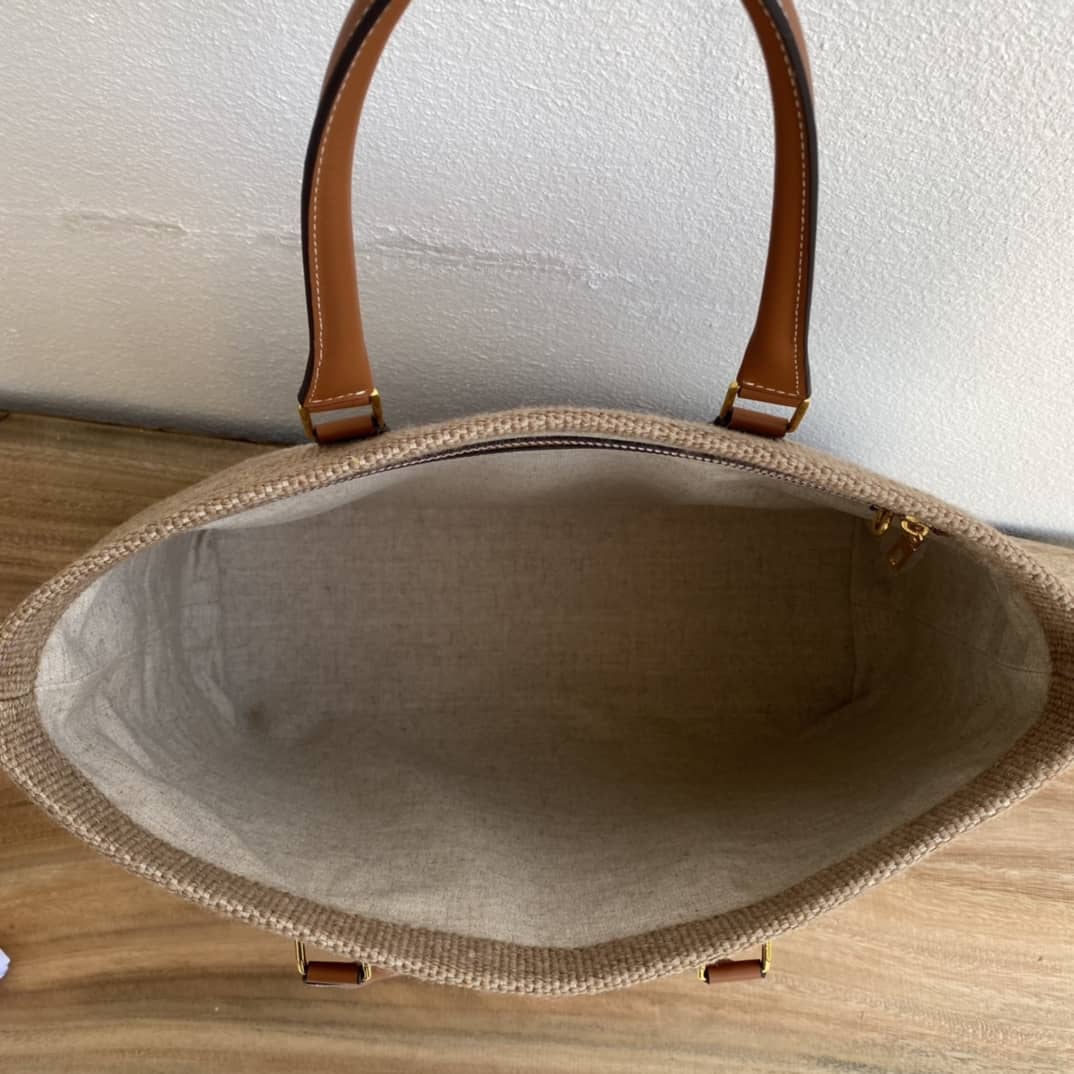Ce1i*e Horizontal Cabas Replica Tote Bag