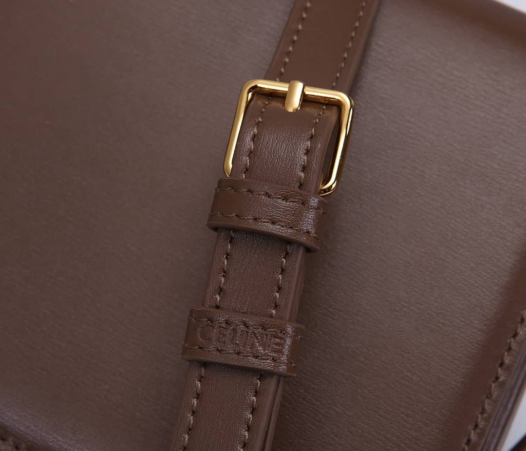 Ce1i*e Dupe Triomphe Micro Luggage 18.5CM Replica Bag