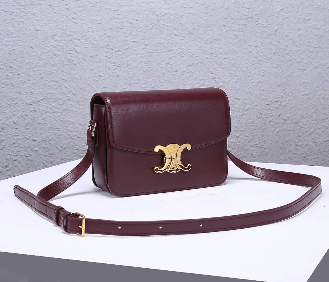 Ce1i*e Dupe Triomphe Micro Luggage 18.5CM Replica Bag