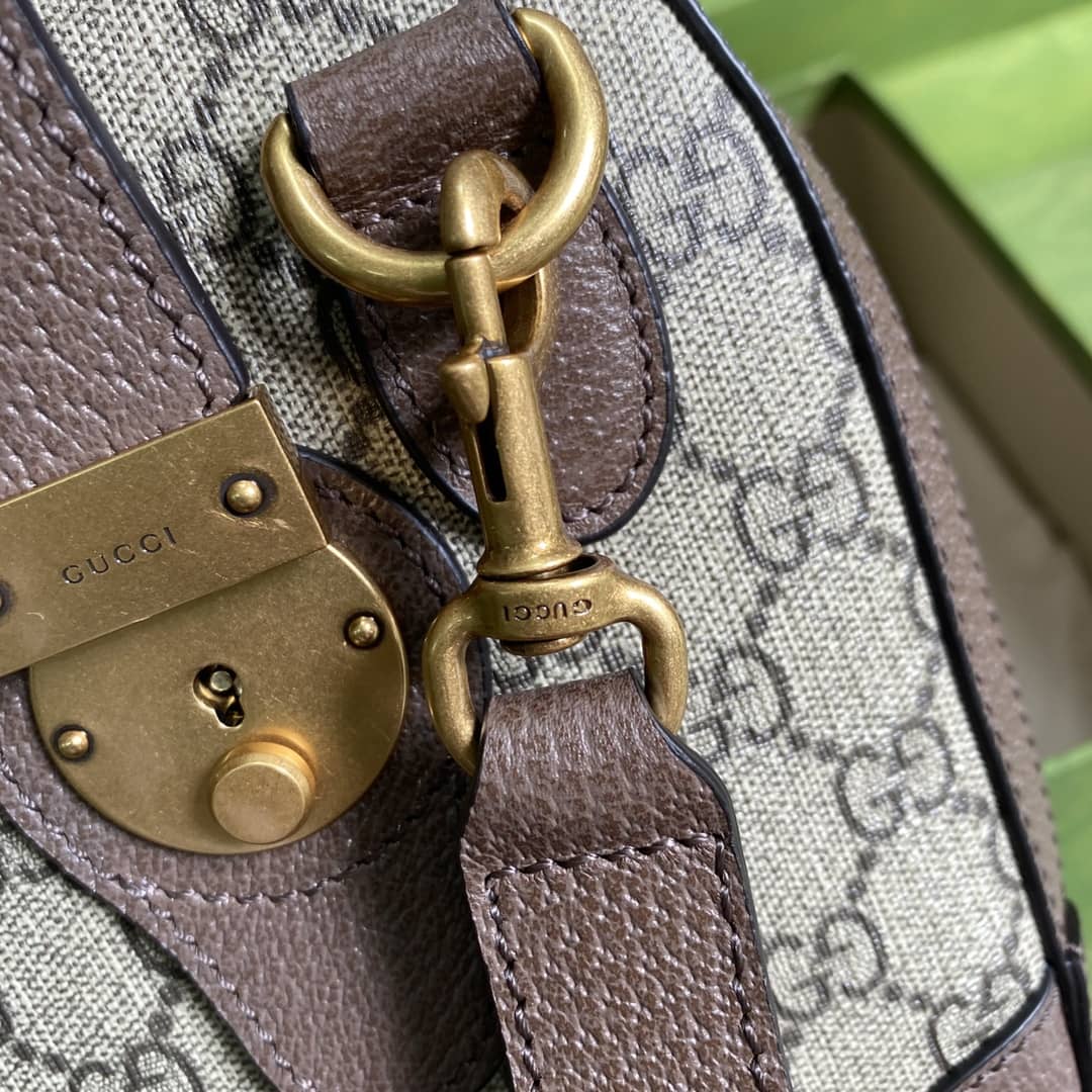 Best Replica Gvc*1 Web GG Small Duffel Bag Replica 645017(ColaReps)