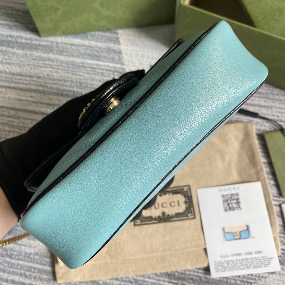 Gvc*1 Marmont GG Mini Chain Shoulder Bag Replica 574969