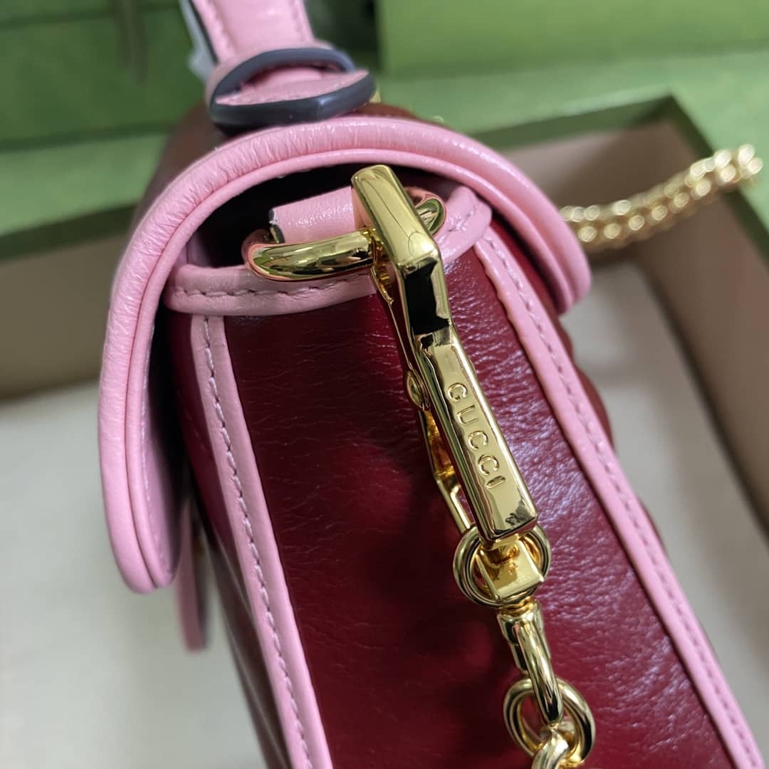 Gvc*1 Marmont GG Mini Top Handle Bag Replica 583571