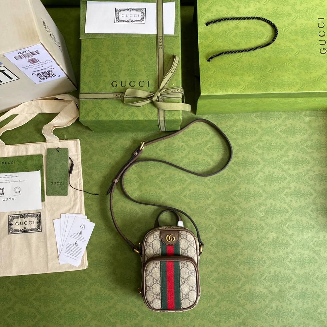Gvc*1 GG Svp*me Ophidia Mini 671682 Replica Crossbody Bag