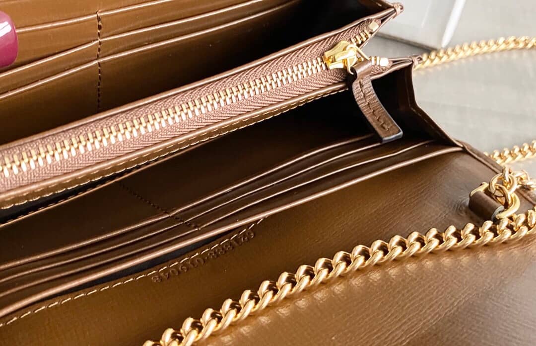 Gvc*1 Horsebit 1955 Zip Around Wallet With Chain Replica 621888