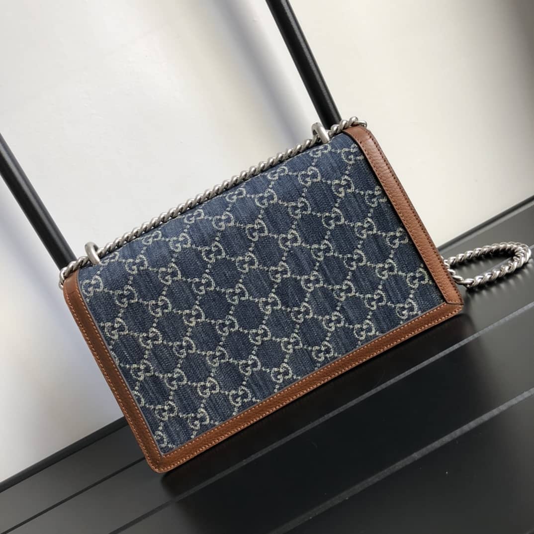 Gvc*1 GG Svp*me Dionysus Chain Shoulder Bag Replica Blue 400249