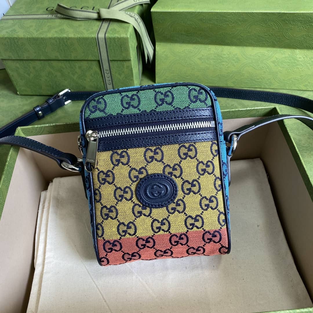 Gvc*1 Marmont Dupe Multicolor Messenger Bag Replica 658659