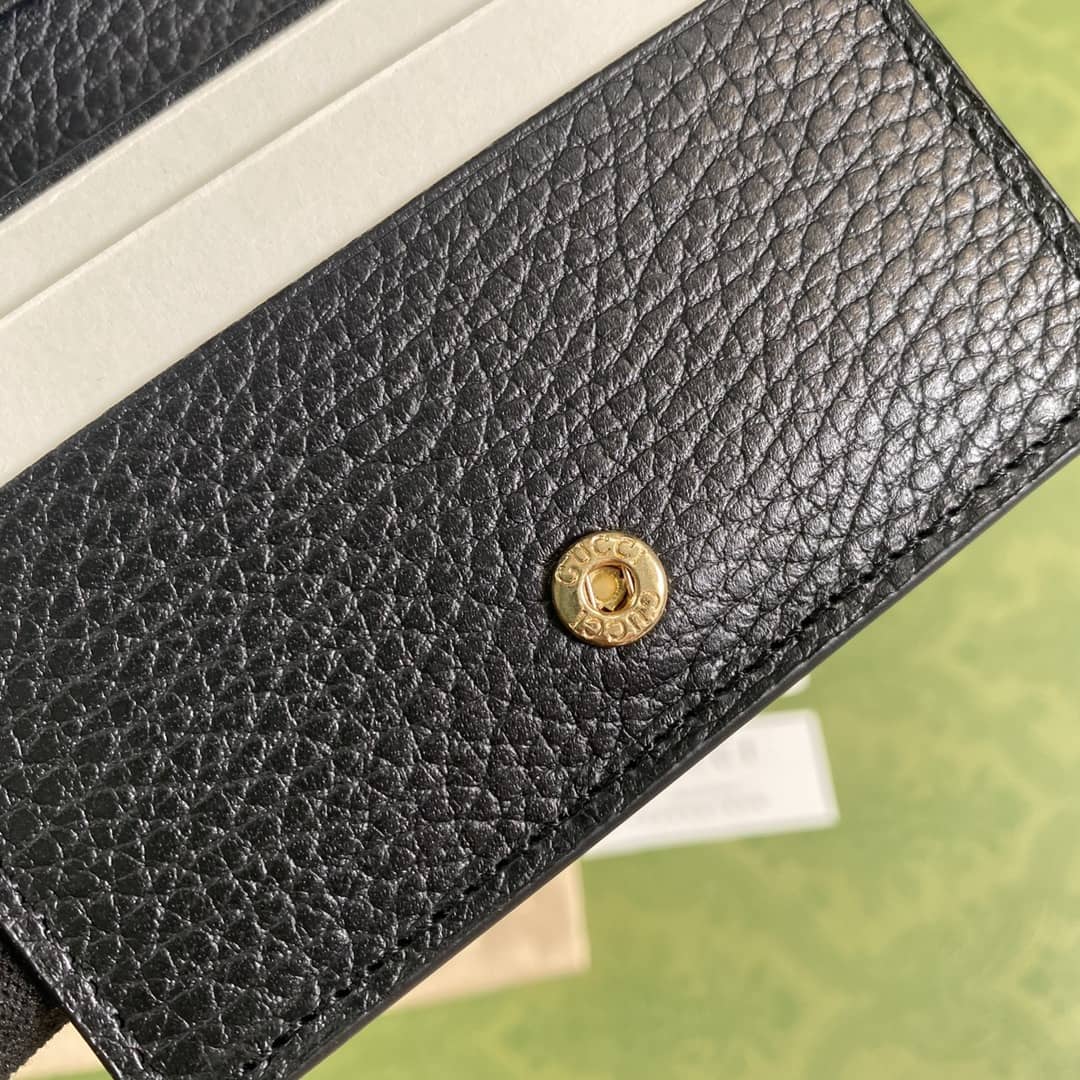 Gvc*1 Marmont GG Card Case Wallet Replica 658610