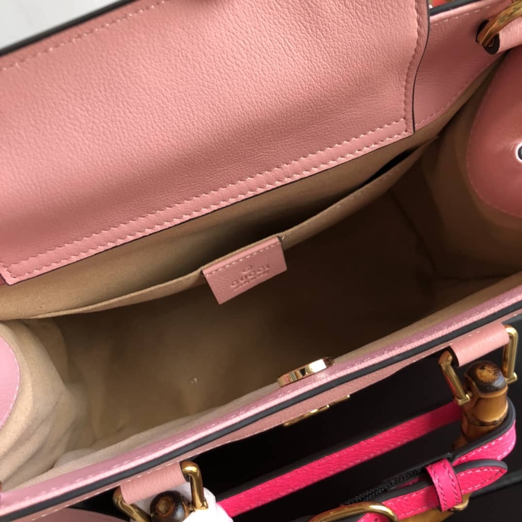Gvc*1 Diana Small Tote Replica Pink 660195