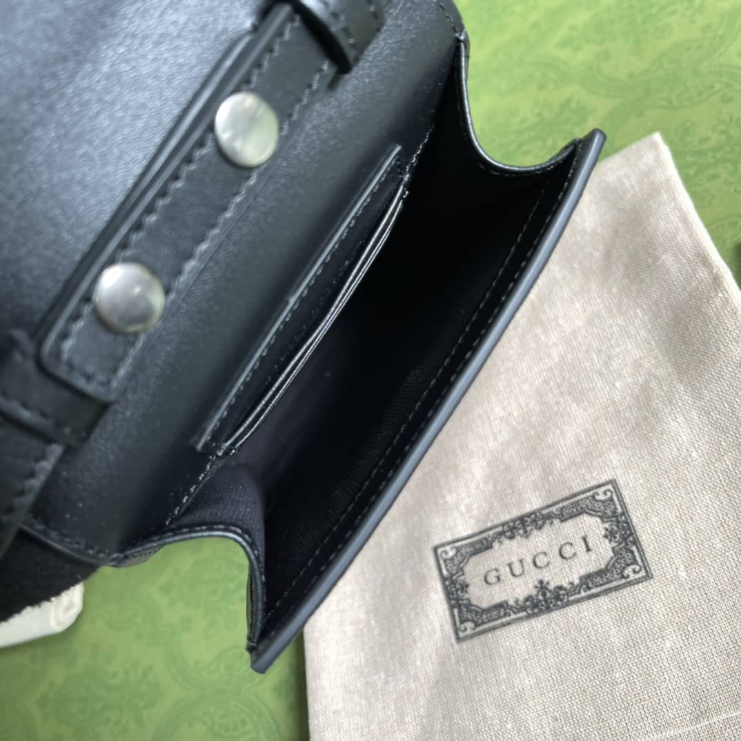Gvc*1 Scarab Logo Print Phone Bag Replica 673016