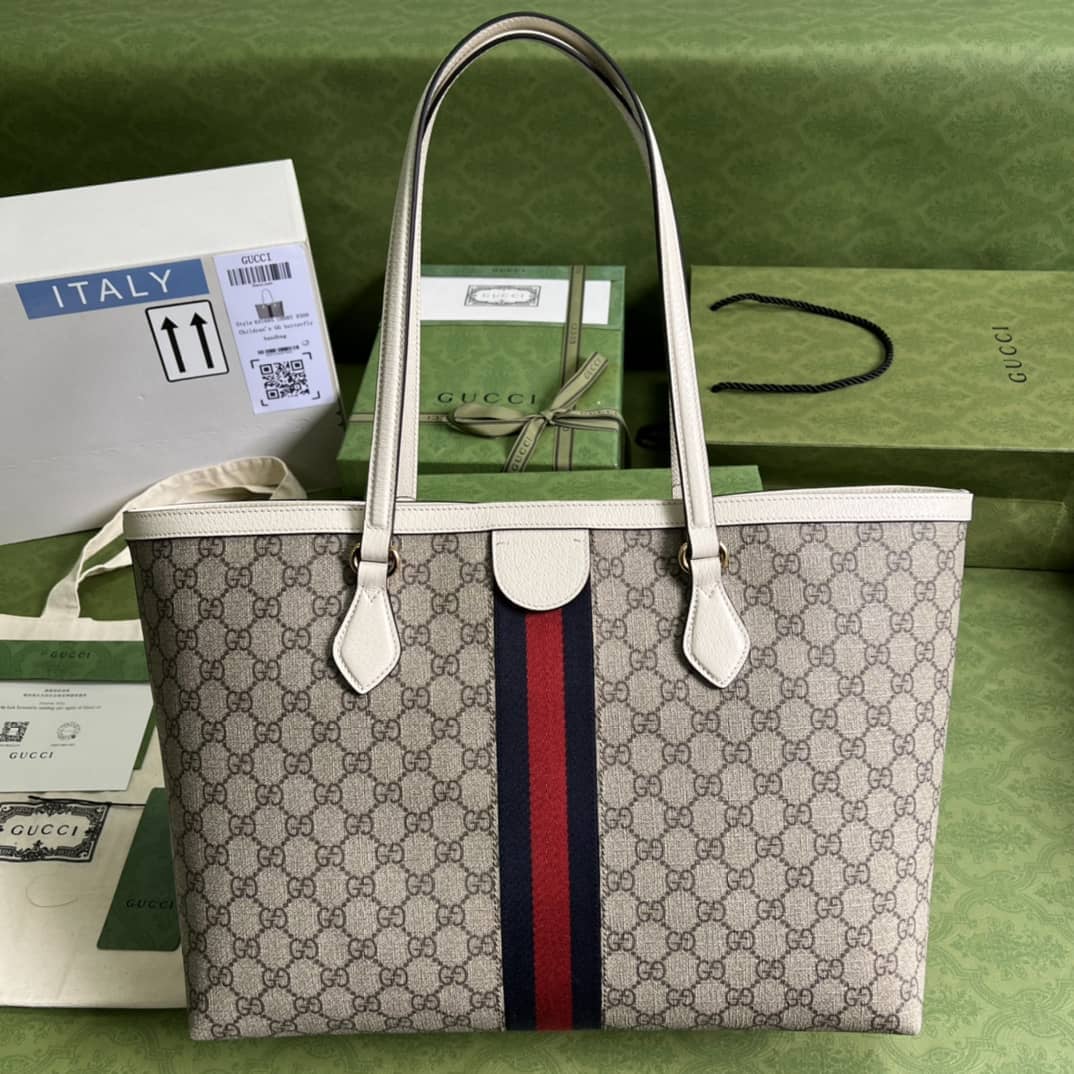 Gvc*1 Medium Ophidia Canvas Tote 631685 Replica