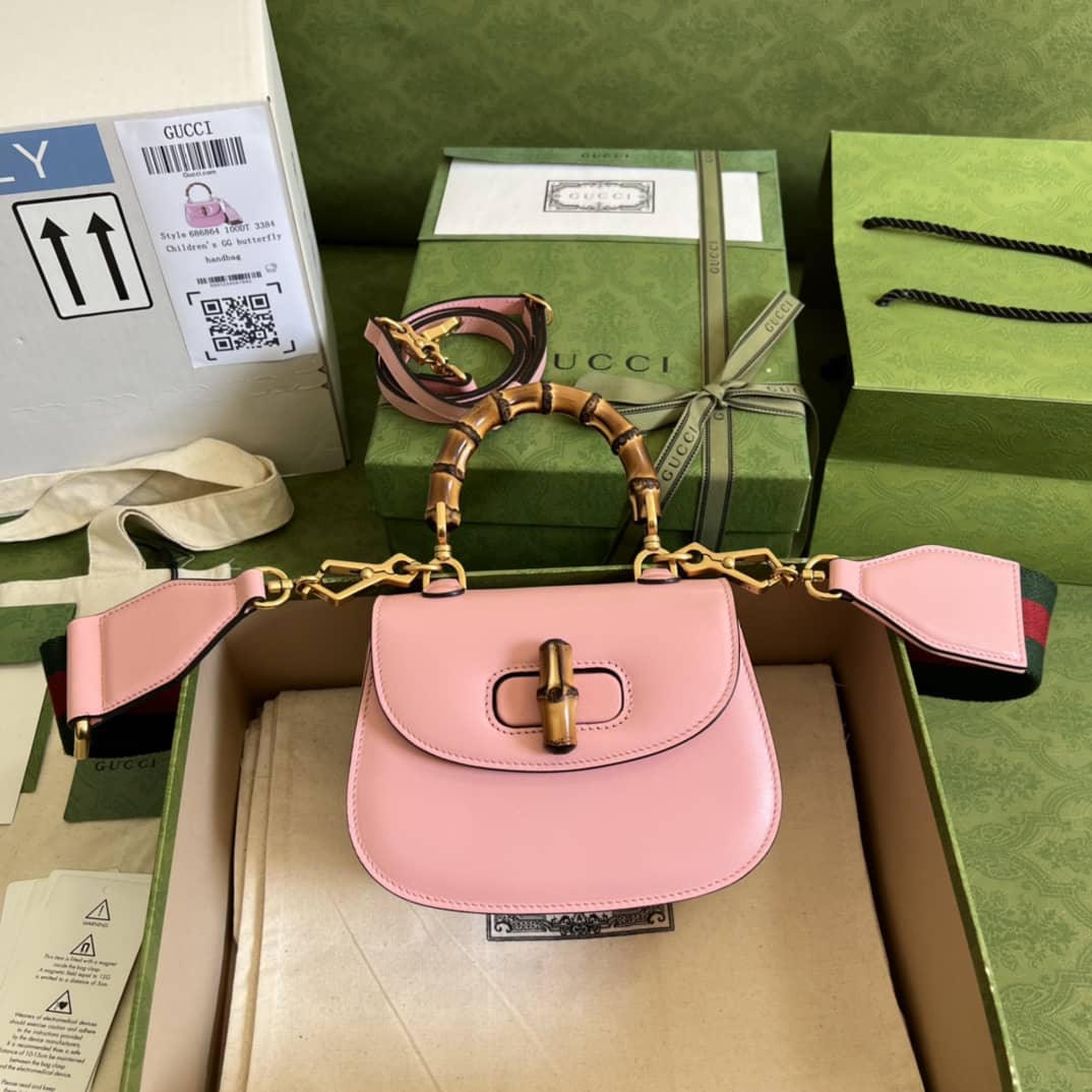 Gvc*1 Bamboo Mini Top Handle Bag Replica 686864