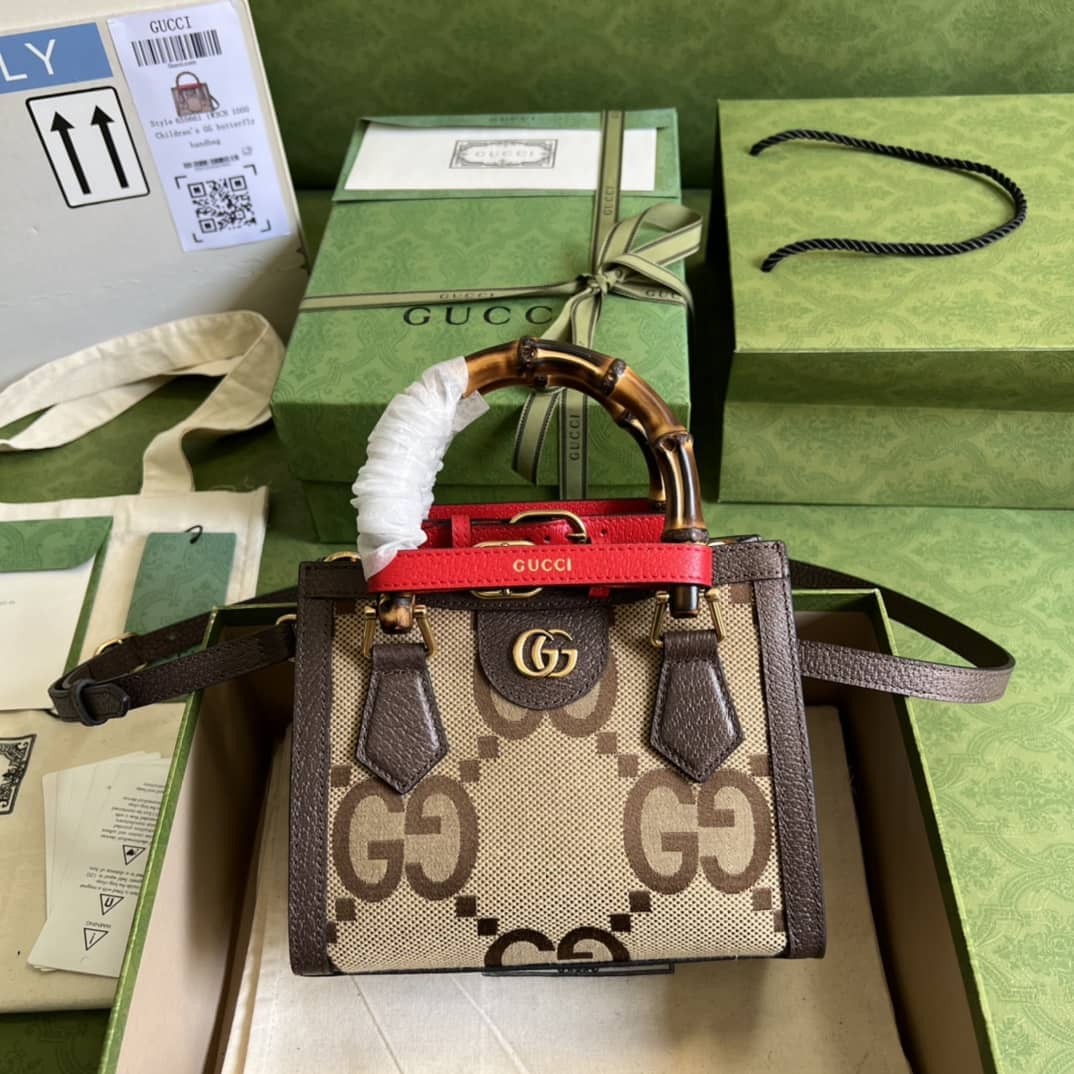 Gvc*1 Diana Jumbo Mini Replica Tote Bag 655661