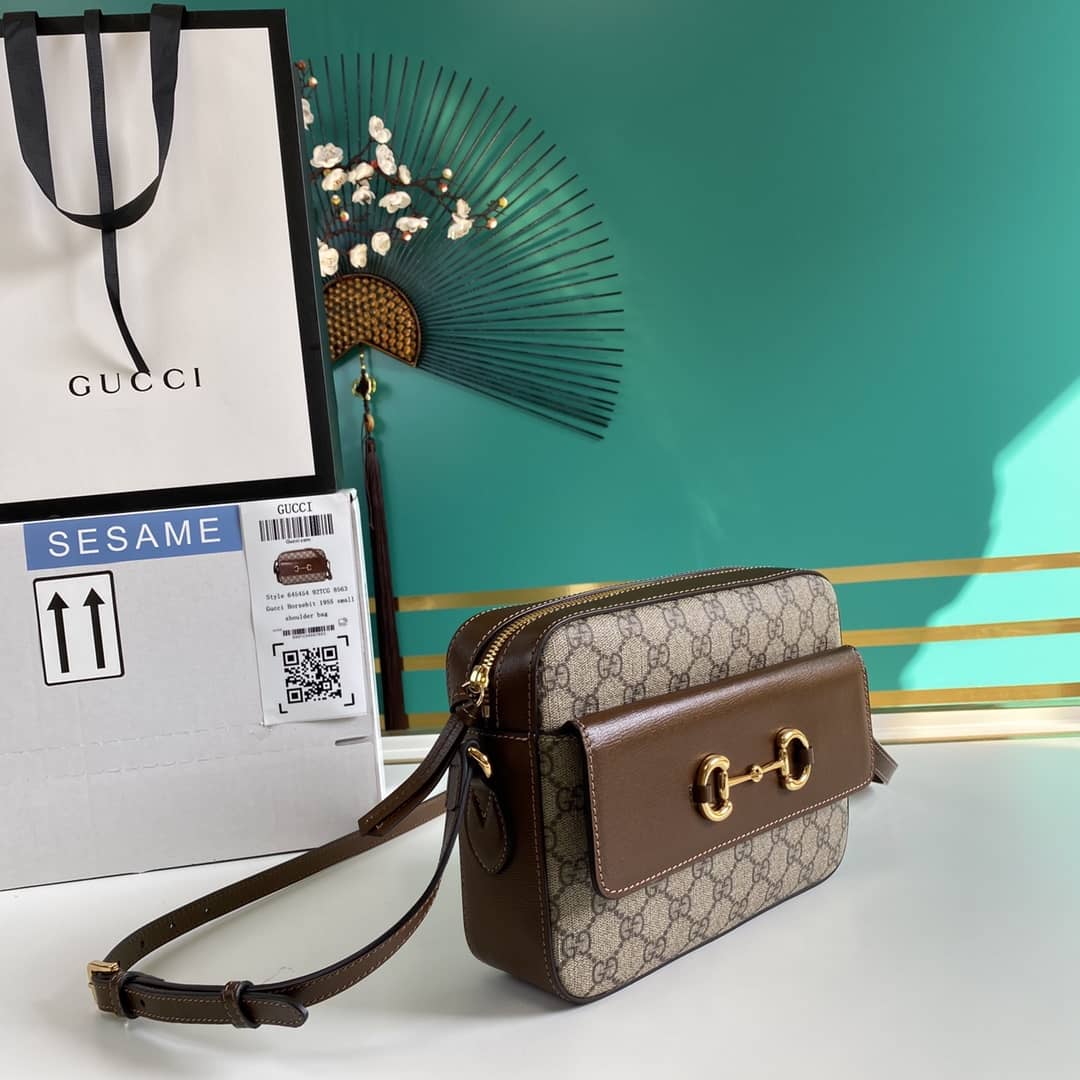 Gvc*1 1955 Horsebit Small Shoulder Bag Replica 645454