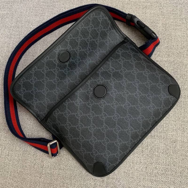 Gvc*1 GG Psychedelic Belt Bag Replica Black 598113