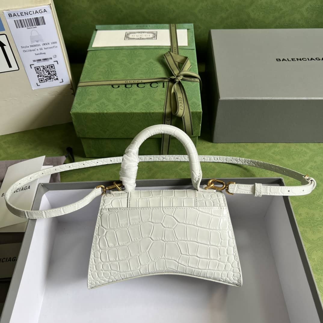 Gvc*1 Ba1en*iaga Hourglass Top-handle Tote Bag 5928331 Replica