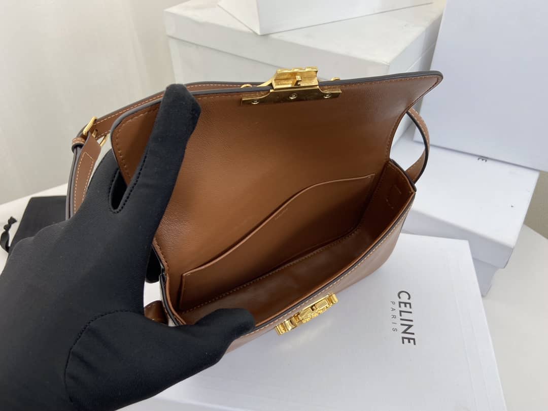 Ce1i*e Bag Dupe Triomphe Teen 20CM Replica Handbag