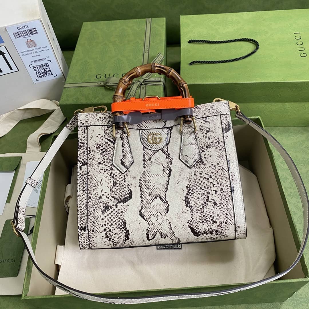Gvc*1 Diana Small Tote Replica Gray 660195