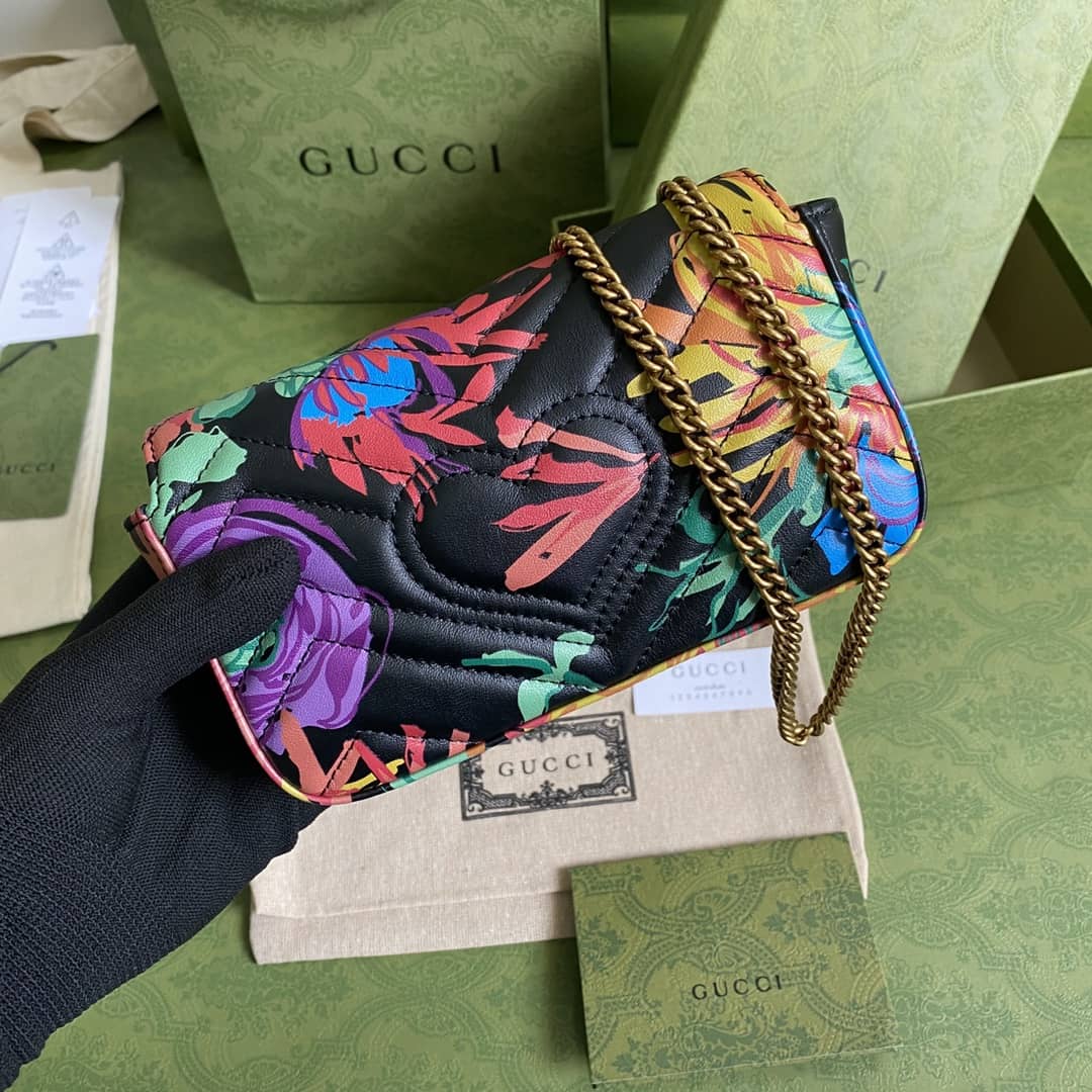 Gvc*1 GG Marmont Matelassé Mini Crossbody Bag Replica 476433