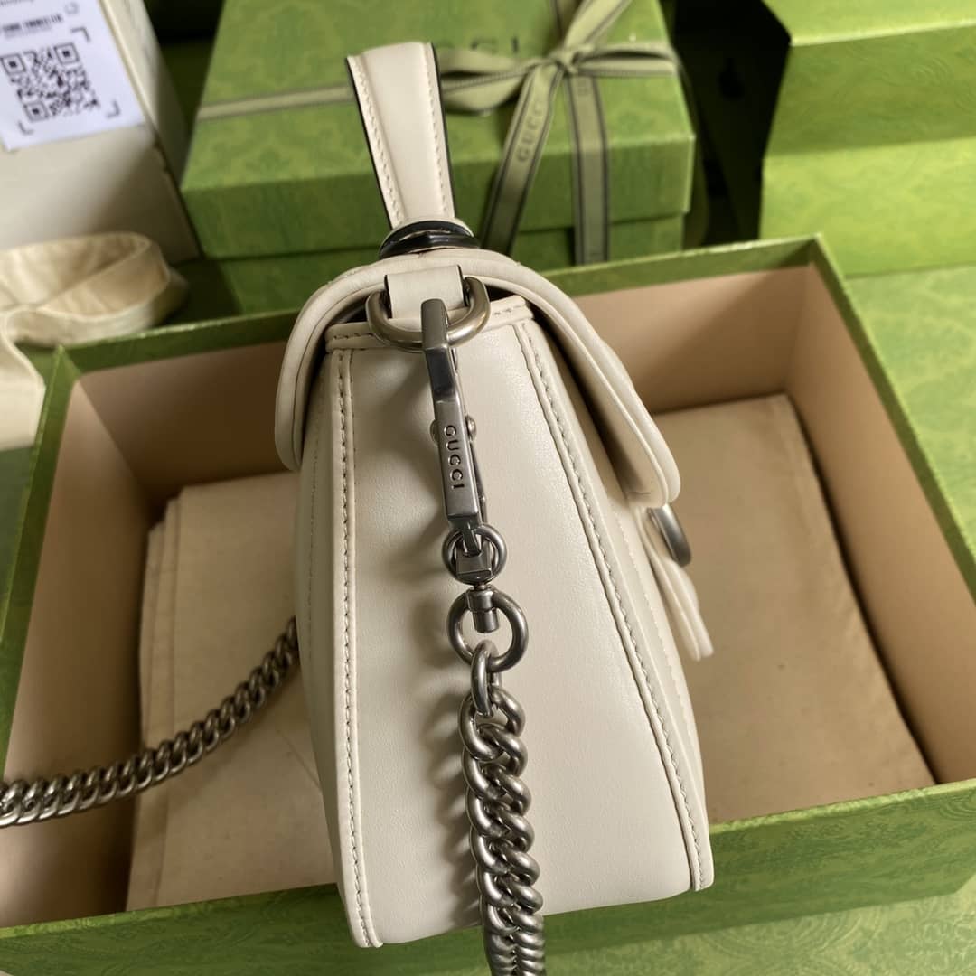 Gvc*1 Marmont GG Mini Top Handle Bag Replica 583571