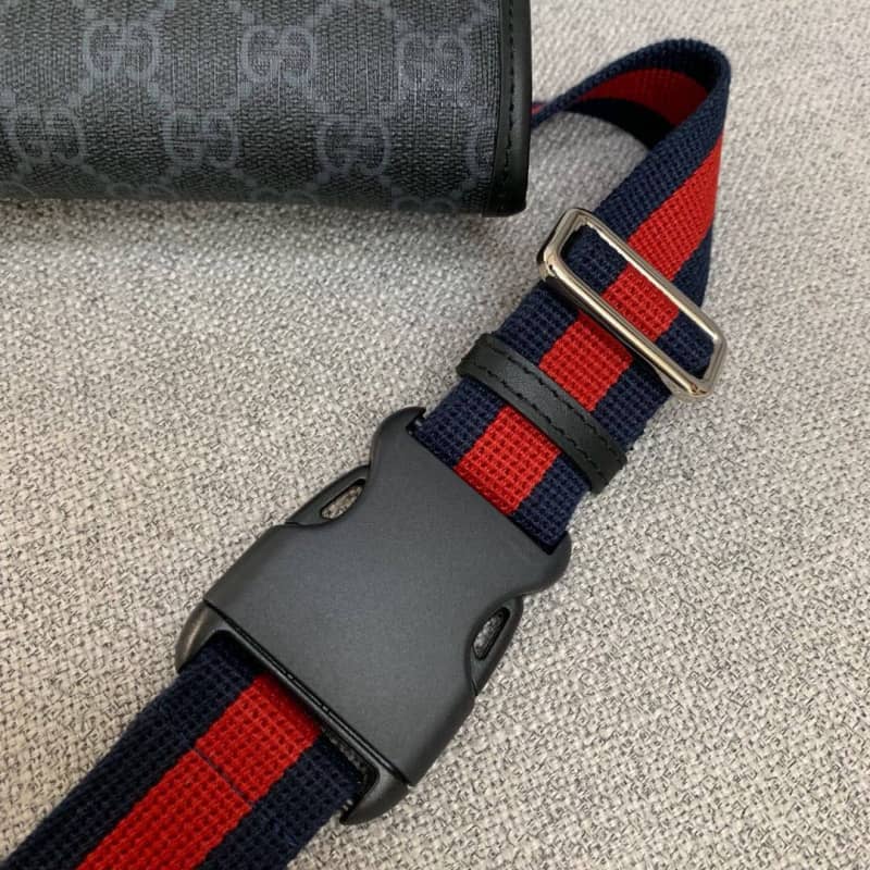 Gvc*1 GG Psychedelic Belt Bag Replica Black 598113