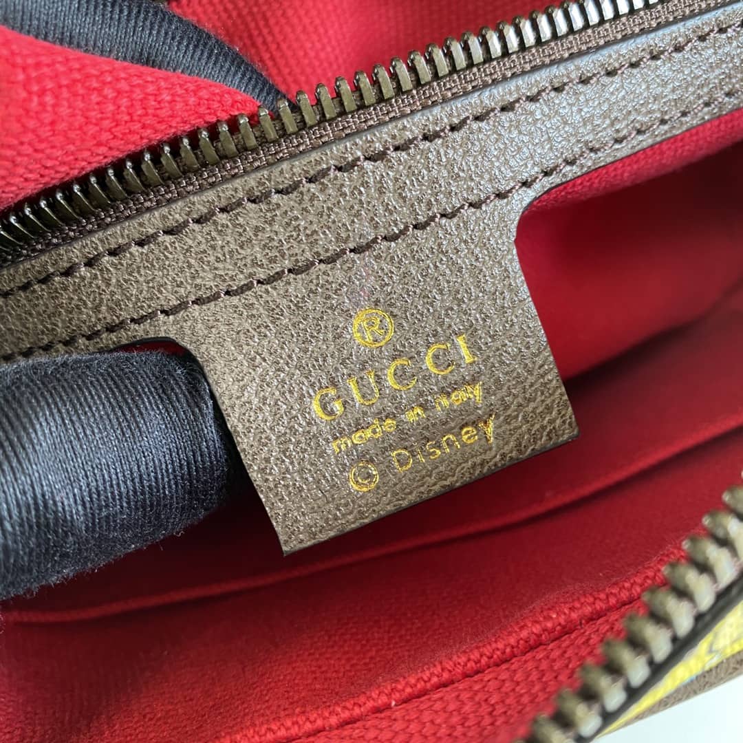 Gvc*1 Disney Svp*me GG Canvas Leather Belt Bag Replica 602695