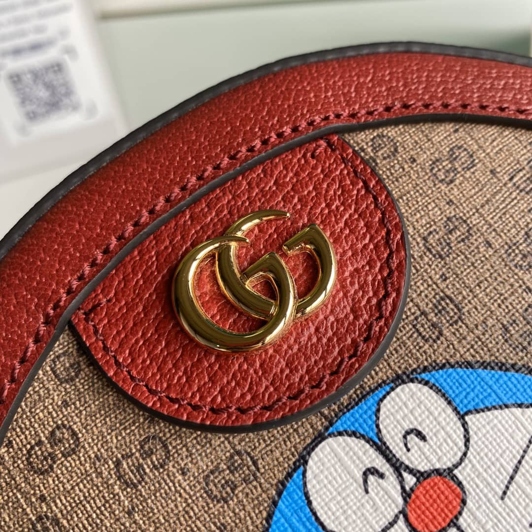 Gvc*1 Doraemon GG Svp*me Mini Shoulder Bag Replica 625216