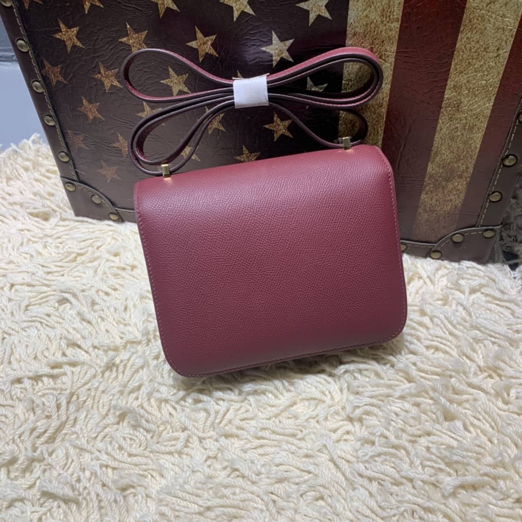 H**me5 Replica Constance Bag 18CM Epsom Leather