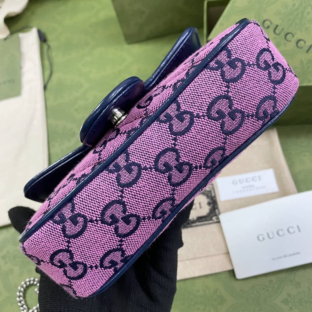 Gvc*1 GG Marmont Matelassé Mini Crossbody Bag Replica 476433