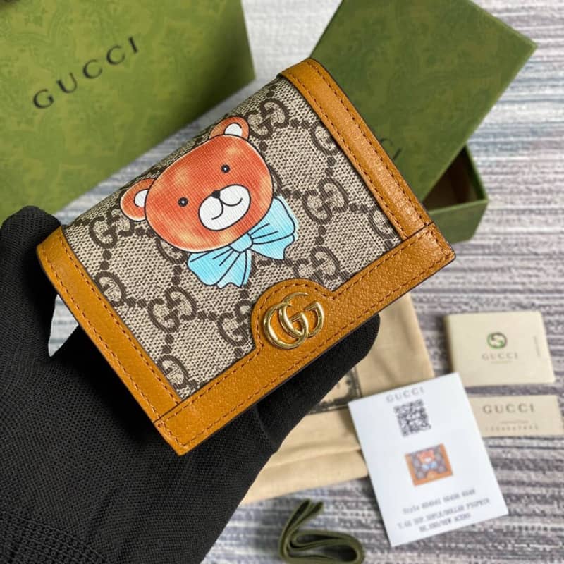 Gvc*1 Teddy Bear Joint Series Wallet Replica 654541