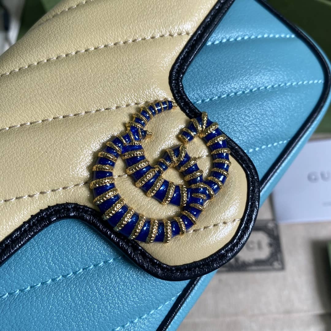 Gvc*1 Marmont GG Mini Chain Shoulder Bag Replica 574969