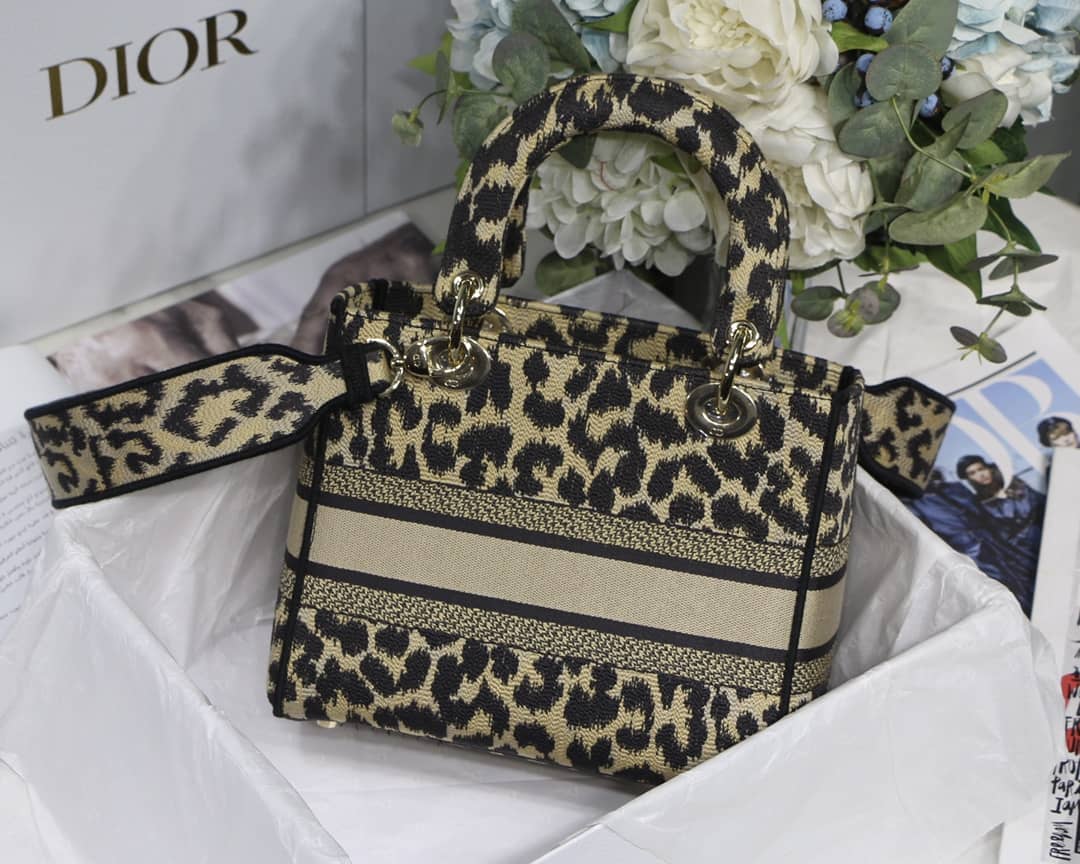 D10r Dupe Bag 24CM Paisley Embroidery Lady D-Lite