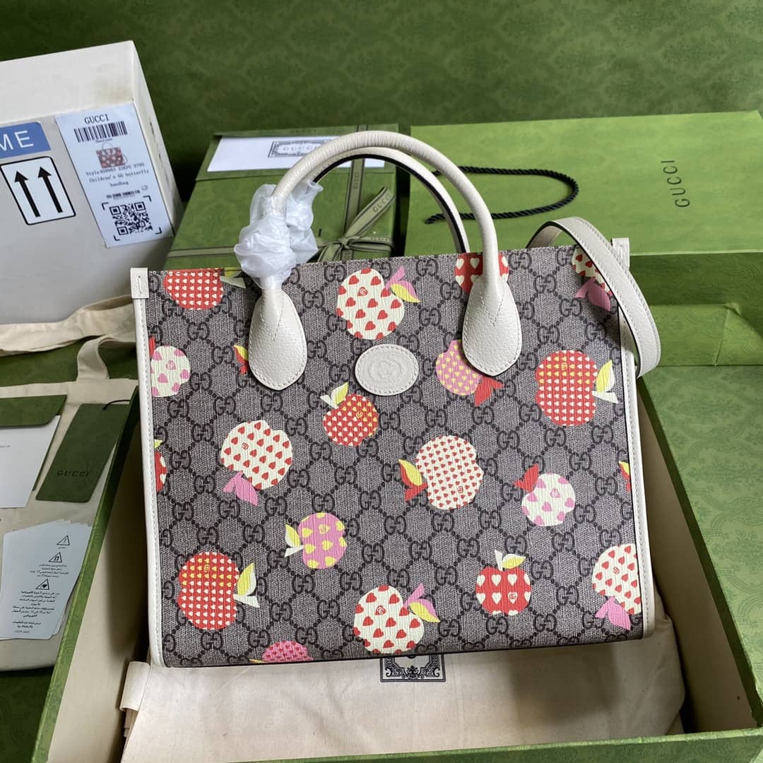 Gvc*1 Les Pommes Small GG 2Way Tote Replica 659983