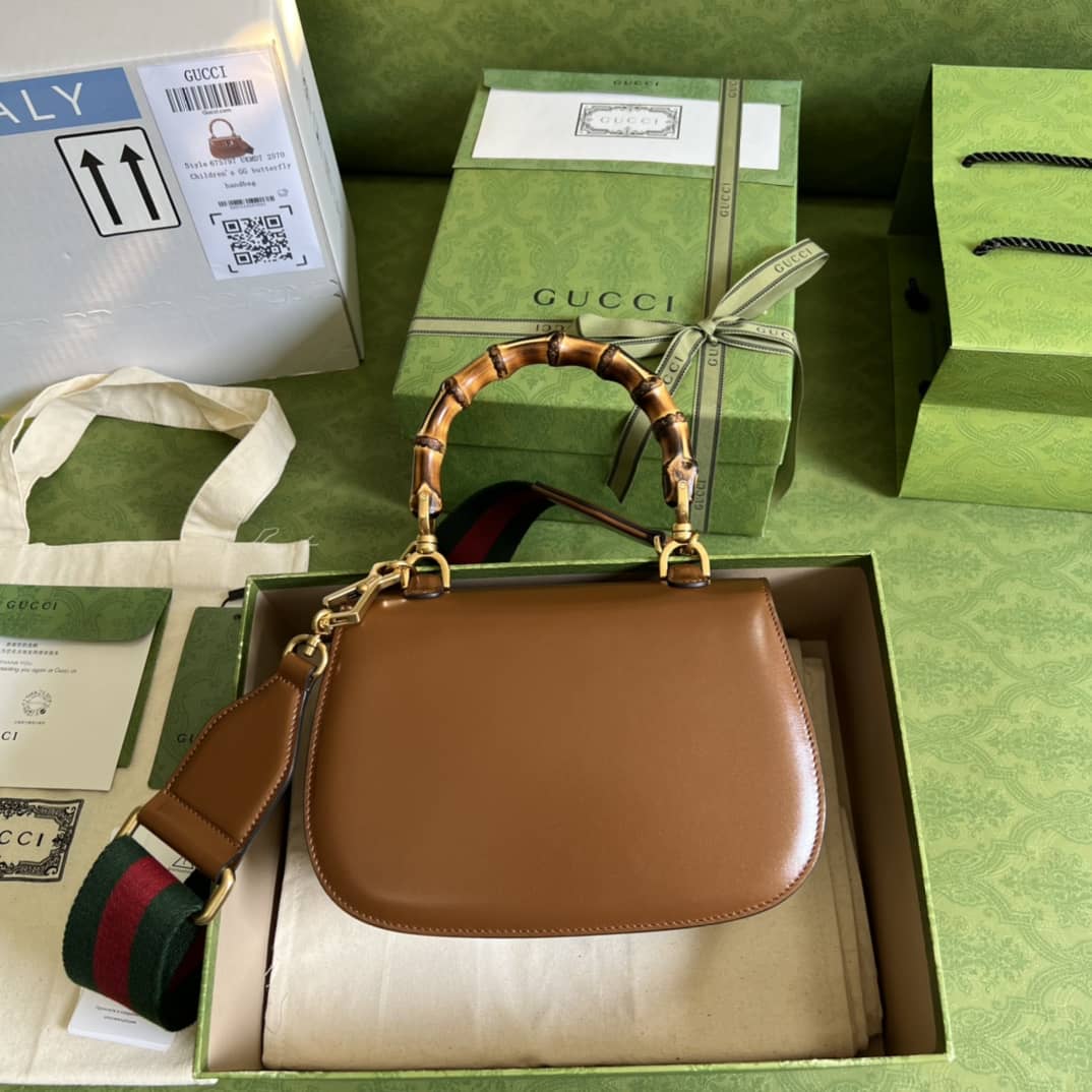 Gvc*1 Bamboo Small Top Handle Bag Replica 675797