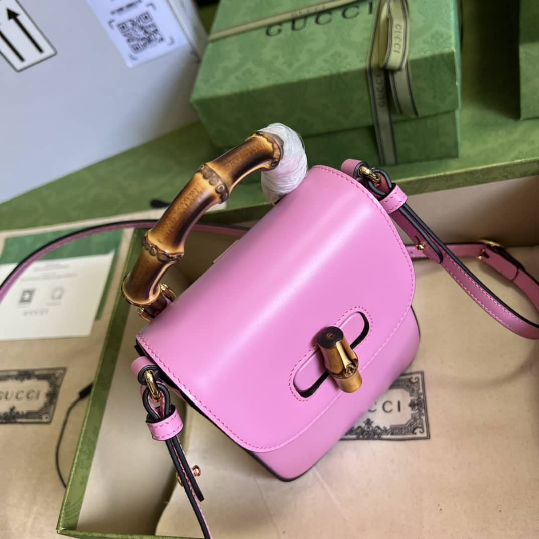 Gvc*1 Bamboo Mini Crossbody Handbag 702106 Replica
