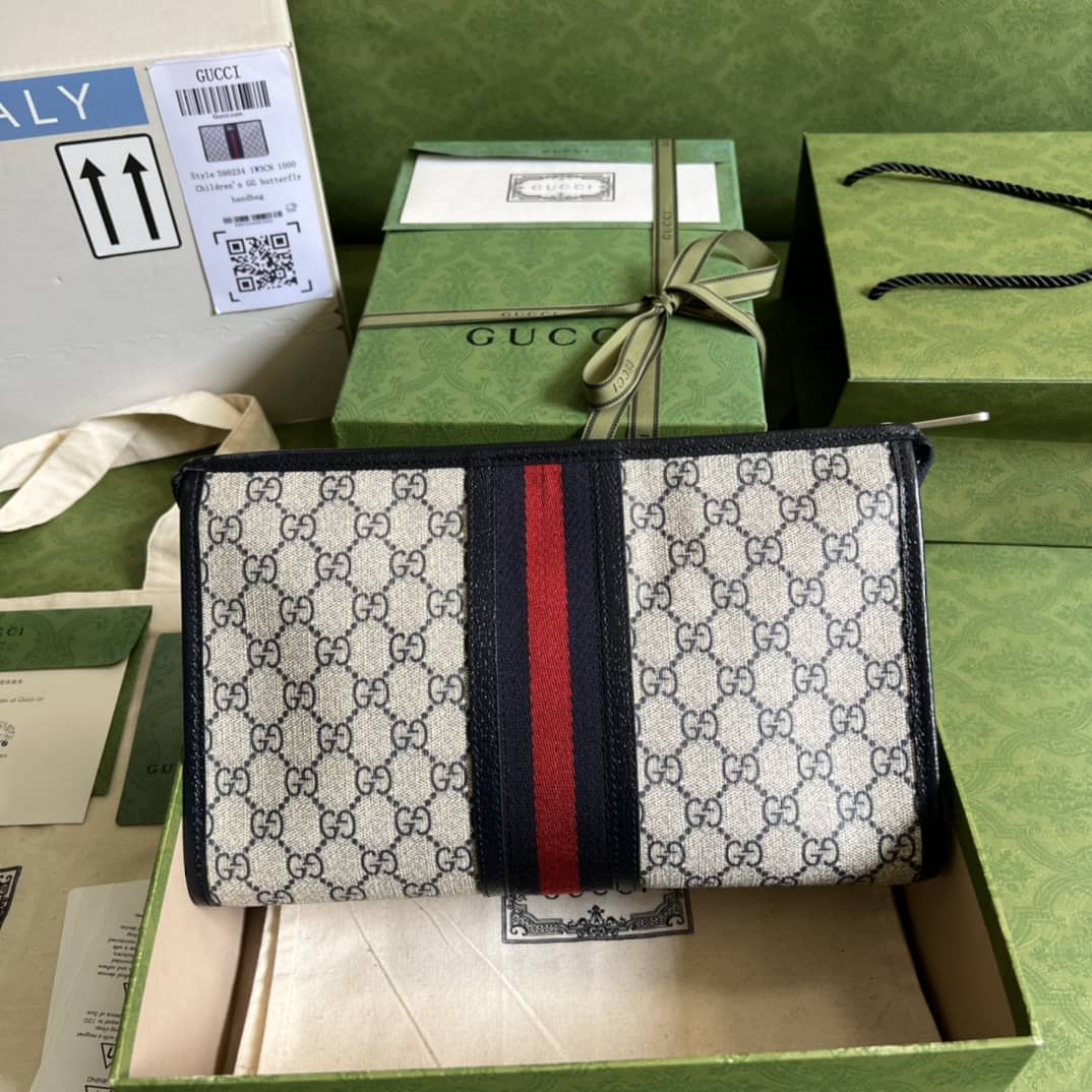 Gvc*1 Ophidia GG Toiletry Case 598234 Replica Clutch