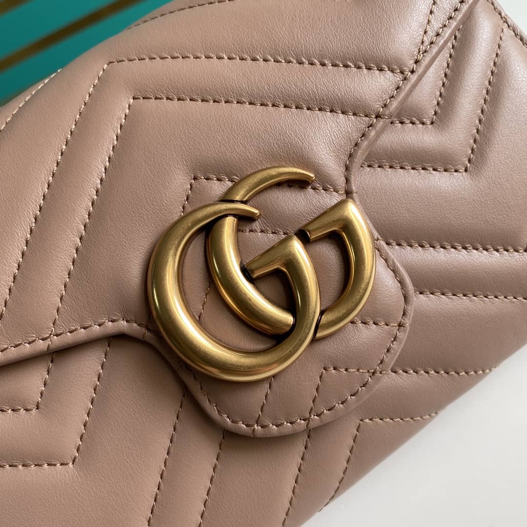 Gvc*1 Marmont GG Matelassé Mini Bag Replica 474575