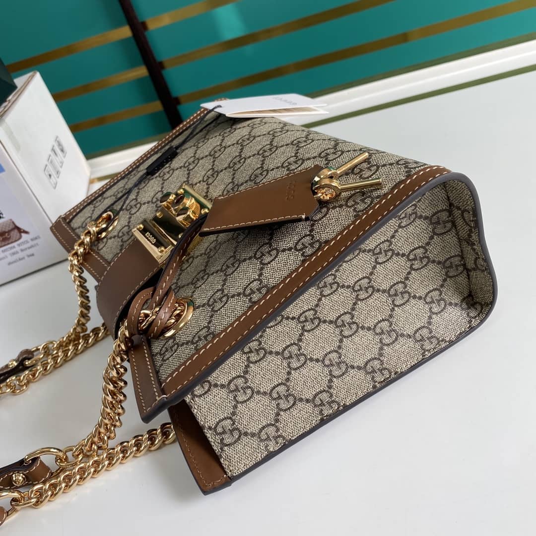 Gvc*1 Padlock Small Berry Tote Replica 498156