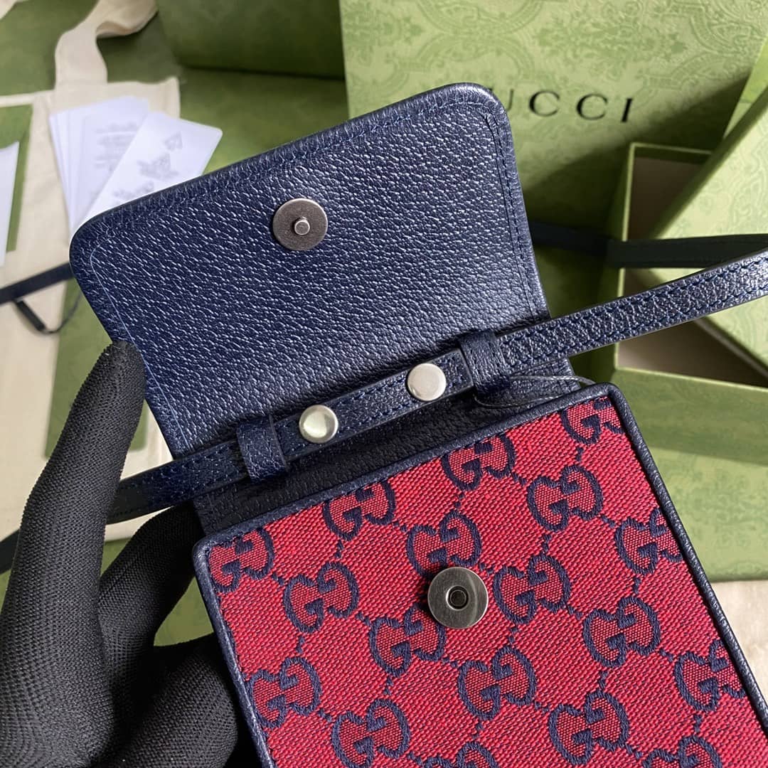 Gvc*1 Double G Pattern Mini Bag Replica 661109