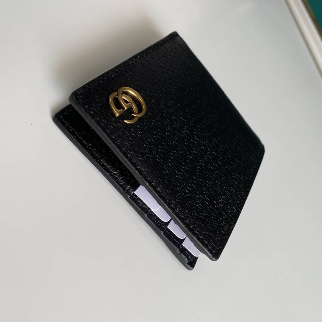 Gvc*1 GG Marmont 2-fold Wallet Replica 428726