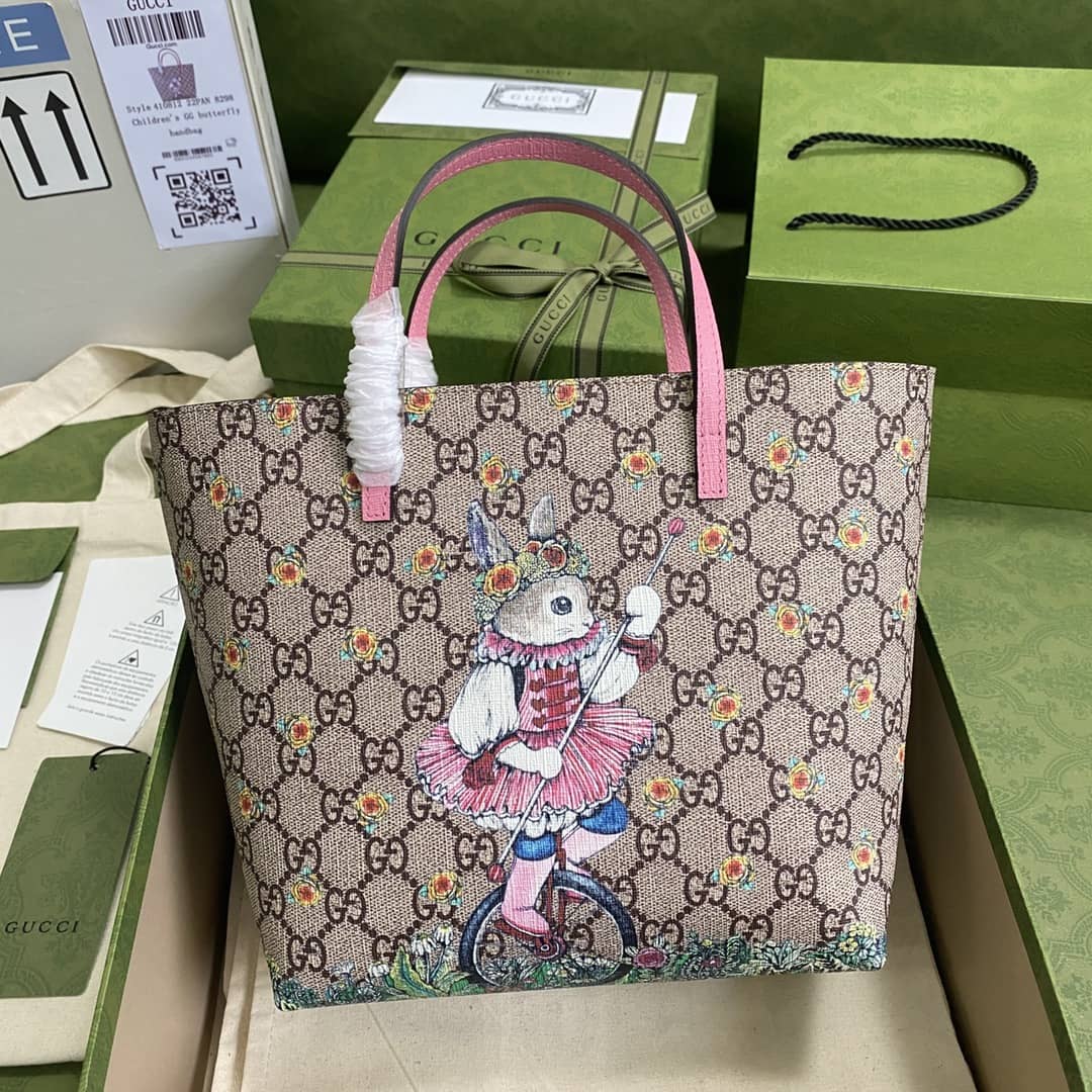 Gvc*1 Children GG Svp*me Tote Replica 410812
