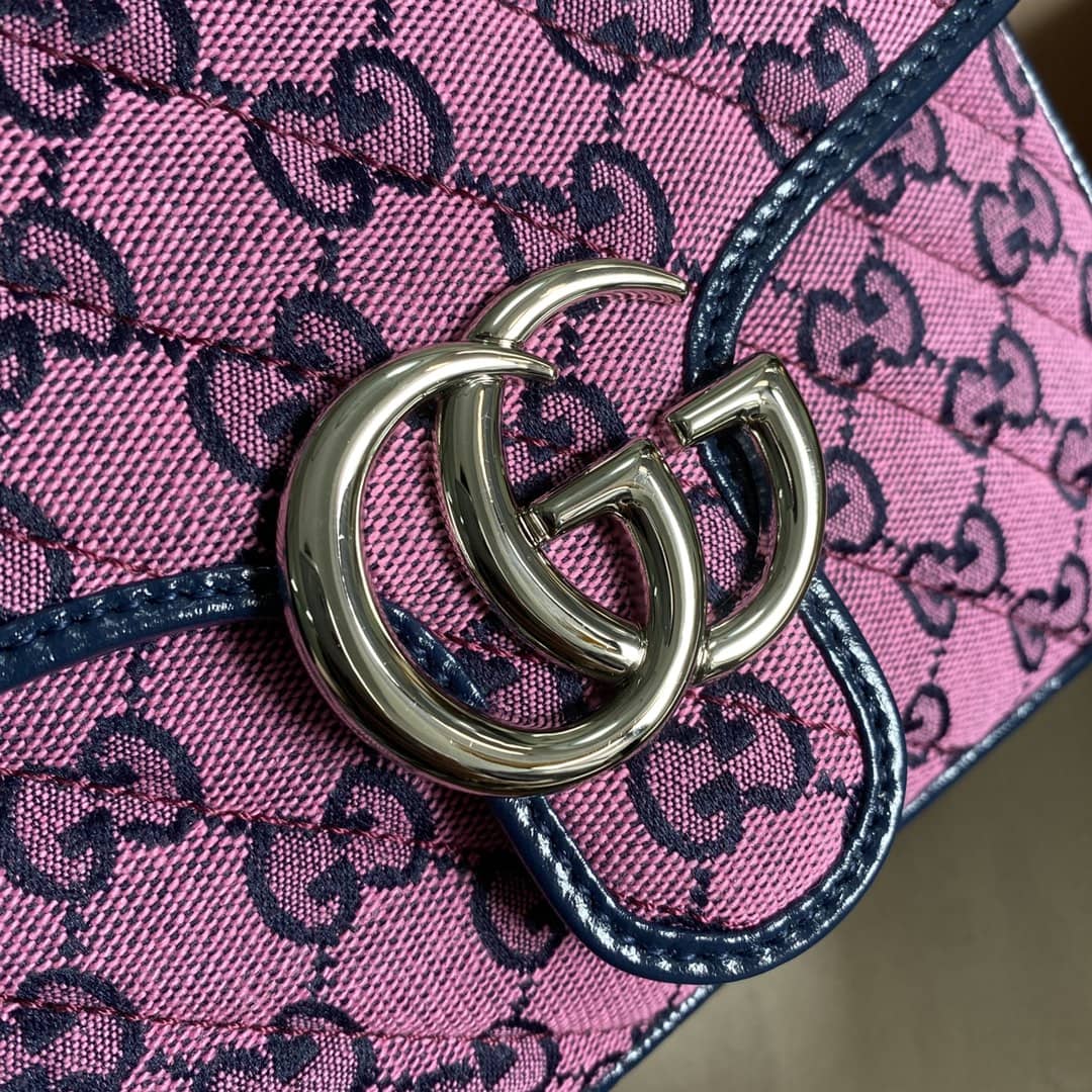 Gvc*1 Marmont GG Mini Top Handle Bag Replica 583571
