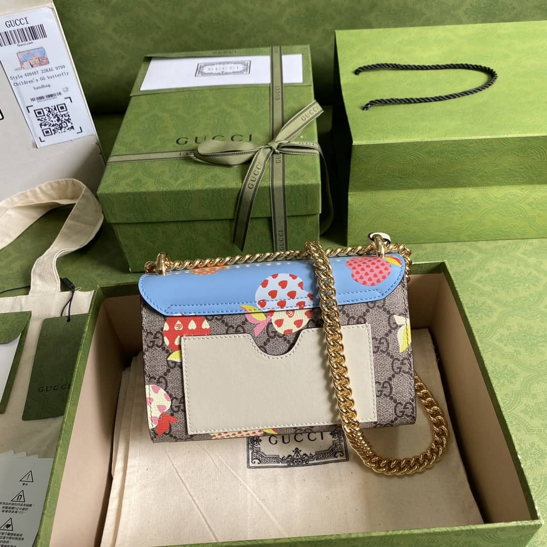 Gvc*1 Padlock GG Small Shoulder Bag Replica 409487