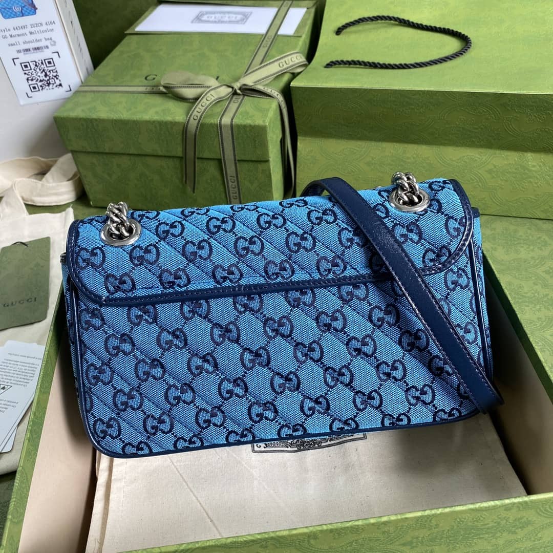 Gvc*1 Marmont GG Small matelassé Shoulder Bag Replica 443497
