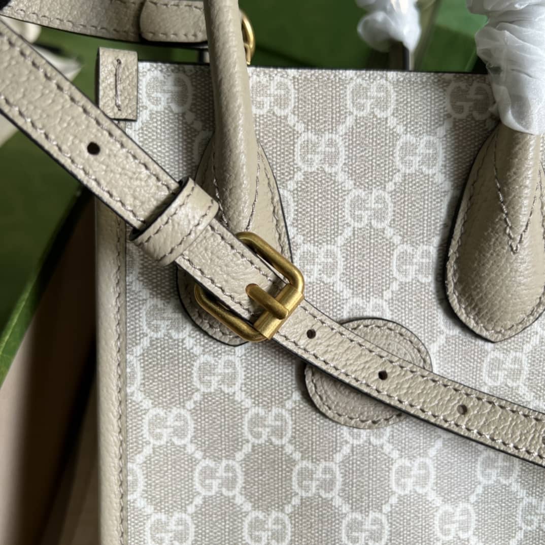 Gvc*1 Mini Tote With Interlocking 671623 Replica Bag