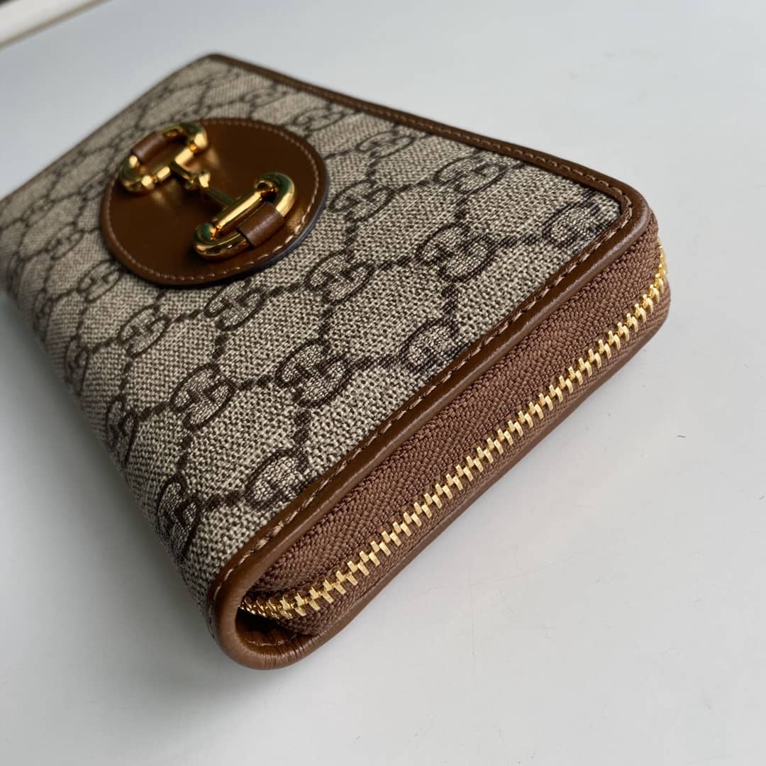 Gvc*1 Horsebit Bag Dupe 1955 Zip Around Wallet 621889 Replica
