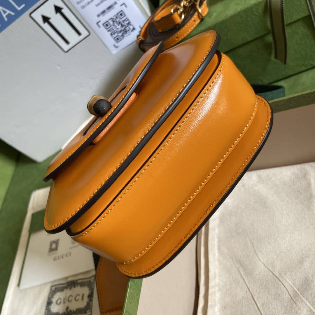 Gvc*1 Bamboo 1947 Mini Top Handle Shoulder Bag 686864 Replica