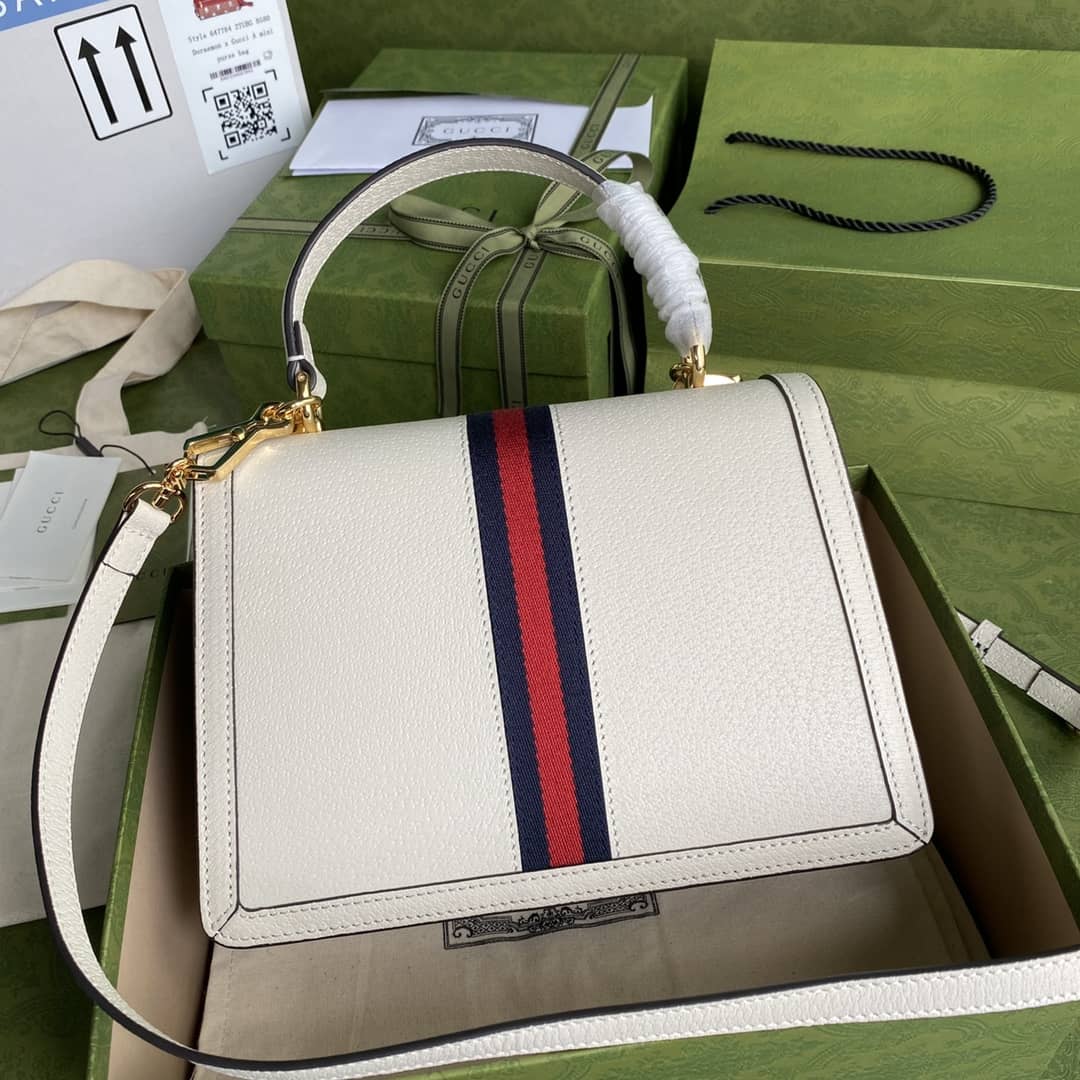 Gvc*1 Ophidia Web Small Top Handle Bag Replica 651055