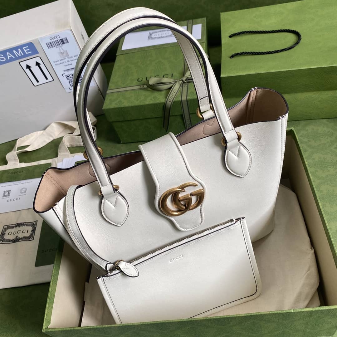 Gvc*1 GG Double Small Tote Replica 652680